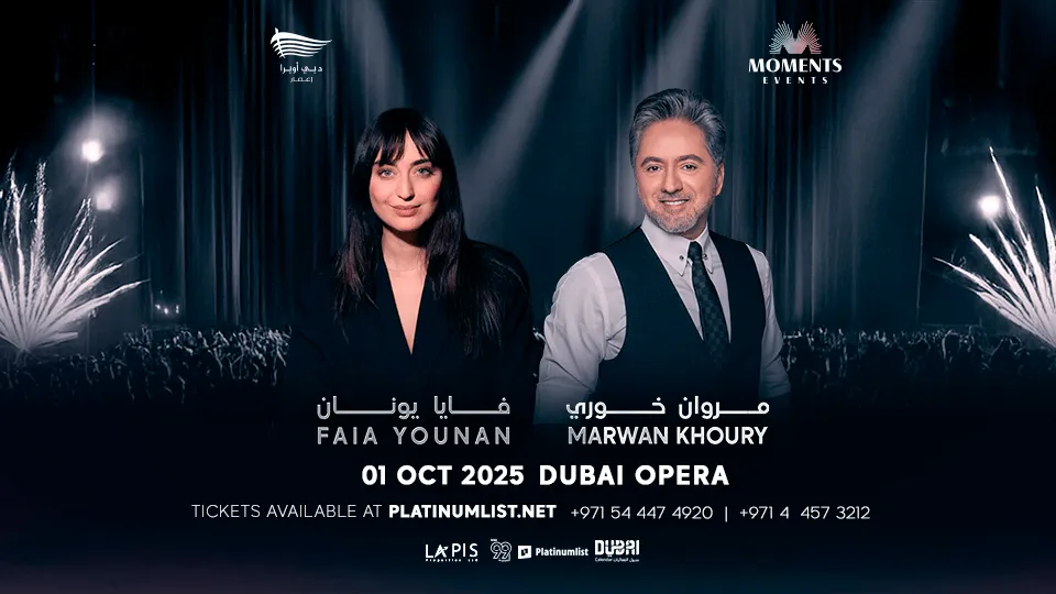 Marwan Khoury &#038; Faia Younan in Dubai - Image 1