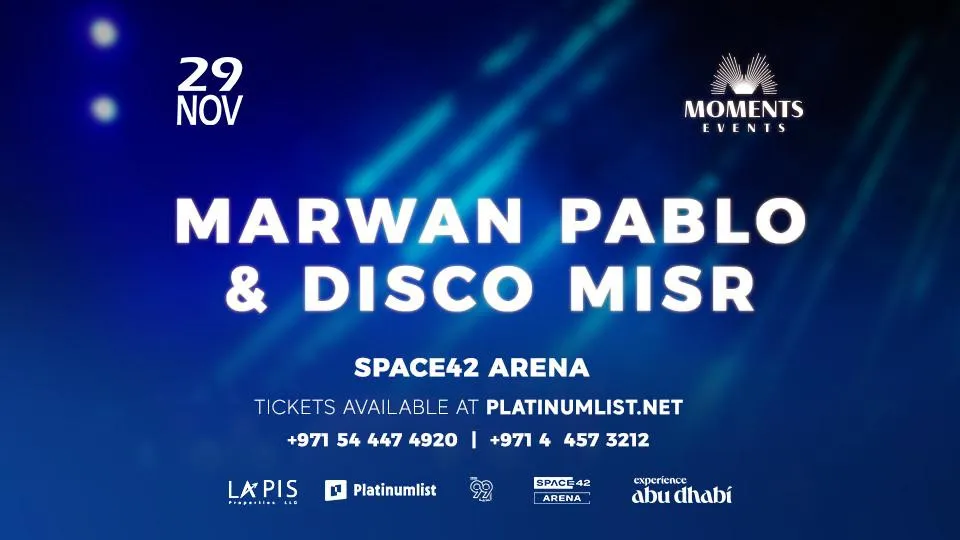 Marwan Pablo & Disco Misr in Abu Dhabi - Image 1